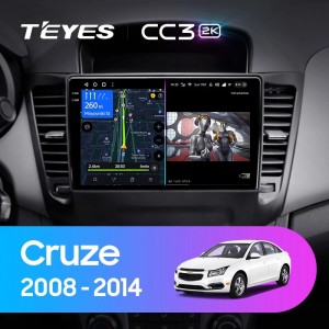 Штатная магнитола Teyes CC3 (2K)  для Chevrolet Cruze (2008-2014)