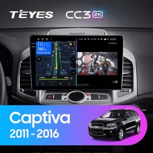 Штатная магнитола Teyes CC3 (2K)  для Chevrolet Captiva (2011-2016)