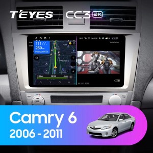 Штатная магнитола Teyes CC3 (2K) для Toyota Camry XV40 (2006-2011)