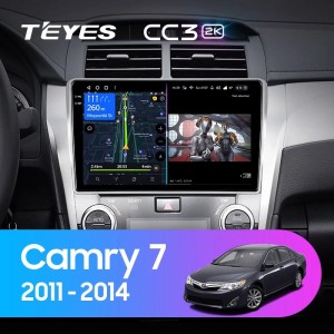 Штатная магнитола Teyes CC3 (2K)  для Toyota Camry 50/55 (2011-2014)