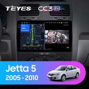 Штатная магнитола Teyes CC3 (2K) для Volkswagen Jetta 5 (2005-2011)