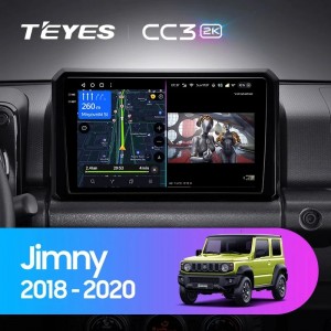 Штатная магнитола Teyes CC3 (2K) для Suzuki Jimmy 4 (2018-2022)
