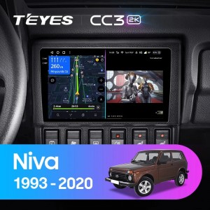 Штатная магнитола Teyes CC3 (2K) для LADA Niva 1 (1993-2020)