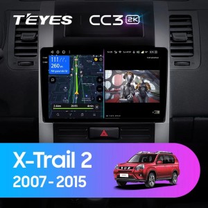 Штатная магнитола Teyes CC3 (2K) для Nissan X-Trail T31 (2007-2014)