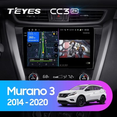 Штатная магнитола Teyes CC3 (2K) для  Nissan Murano Z52 (2014-2020)