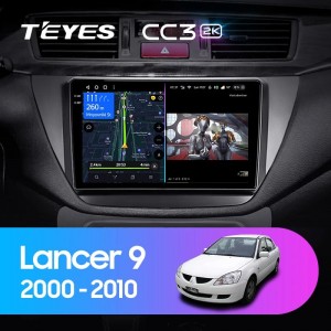 Штатная магнитола Teyes CC3 (2K) для Mitsubishi Lancer 9 (2000-2010)
