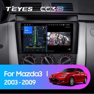 Штатная магнитола Teyes CC3 (2K) для Mazda 3 (2003-2009)
