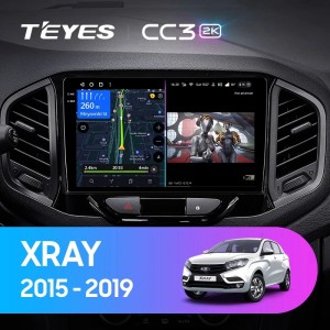 Штатная магнитола Teyes CC3 (2K) для Lada Xray (2015-2019)