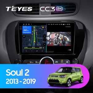 Штатная магнитола Teyes CC3 (2K) для Kia Soul (2013-2019)