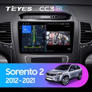 Штатная магнитола Teyes CC3 (2K) для Kia Sorento 2 (2012-2021)