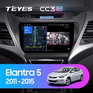 Штатная магнитола Teyes CC3 (2K)  для Hyundai Elantra 5 (JK) (2011-2015)