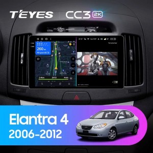 Штатная магнитола Teyes CC3 (2K)  для Hyundai Elantra (2006-2012)